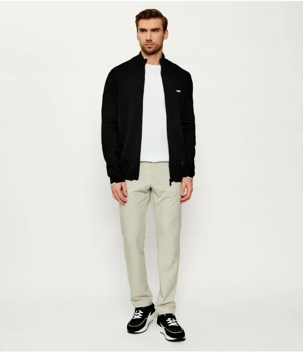Свитер KN_Ever-X FZ regular fit Boss Green, черный — фото 2