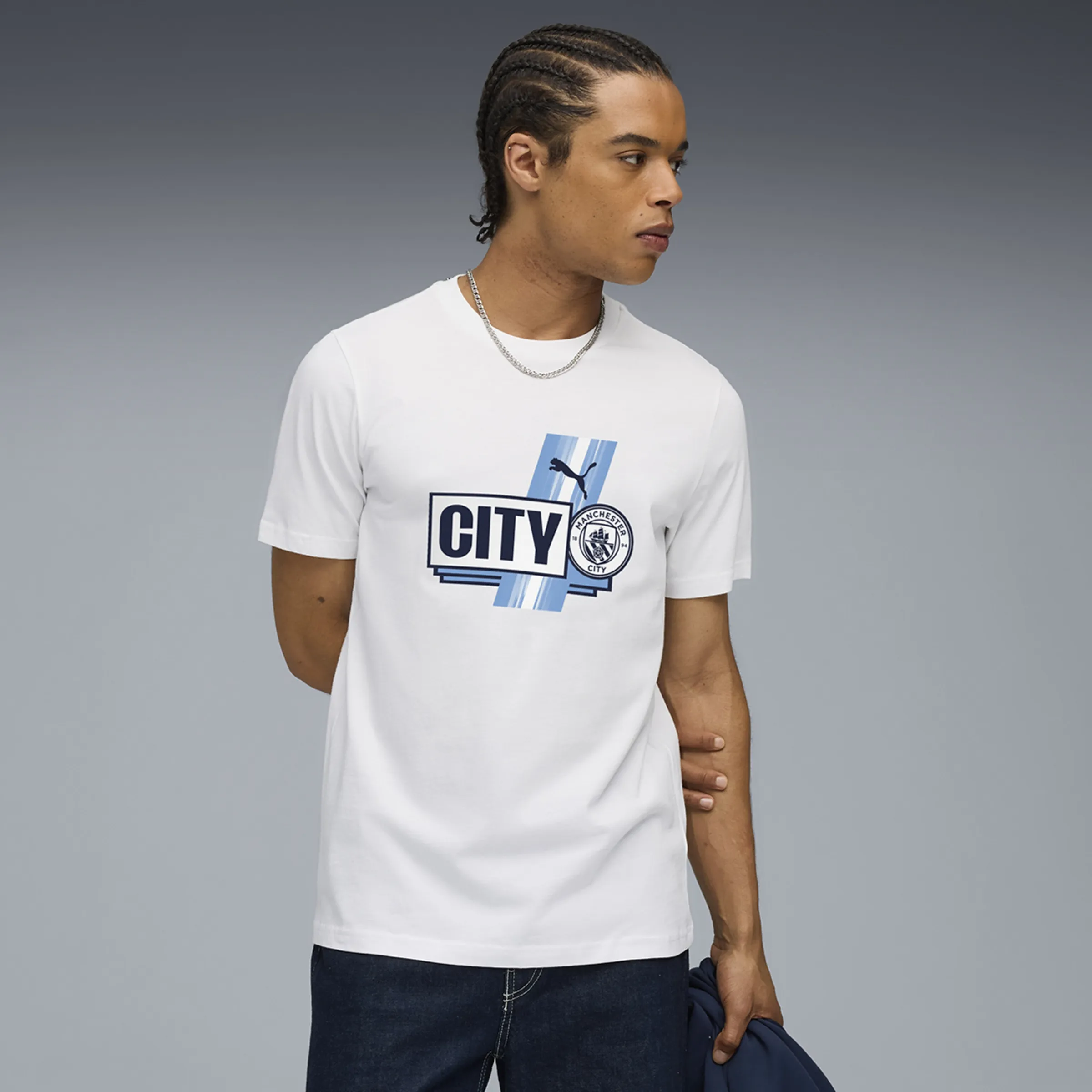 

Футболка мужская MCFC FtblCulture Tee Puma, перевод отсутствует.