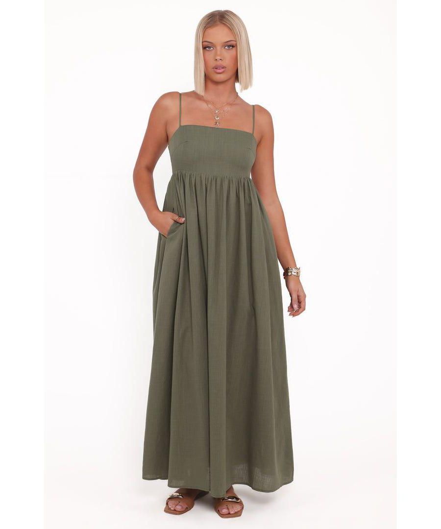 

Женское длинное платье Palm Odessa Petal and Pup, Palm green