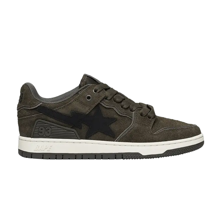 

Кроссовки BAPE Sk8 Sta #3 Black, черный