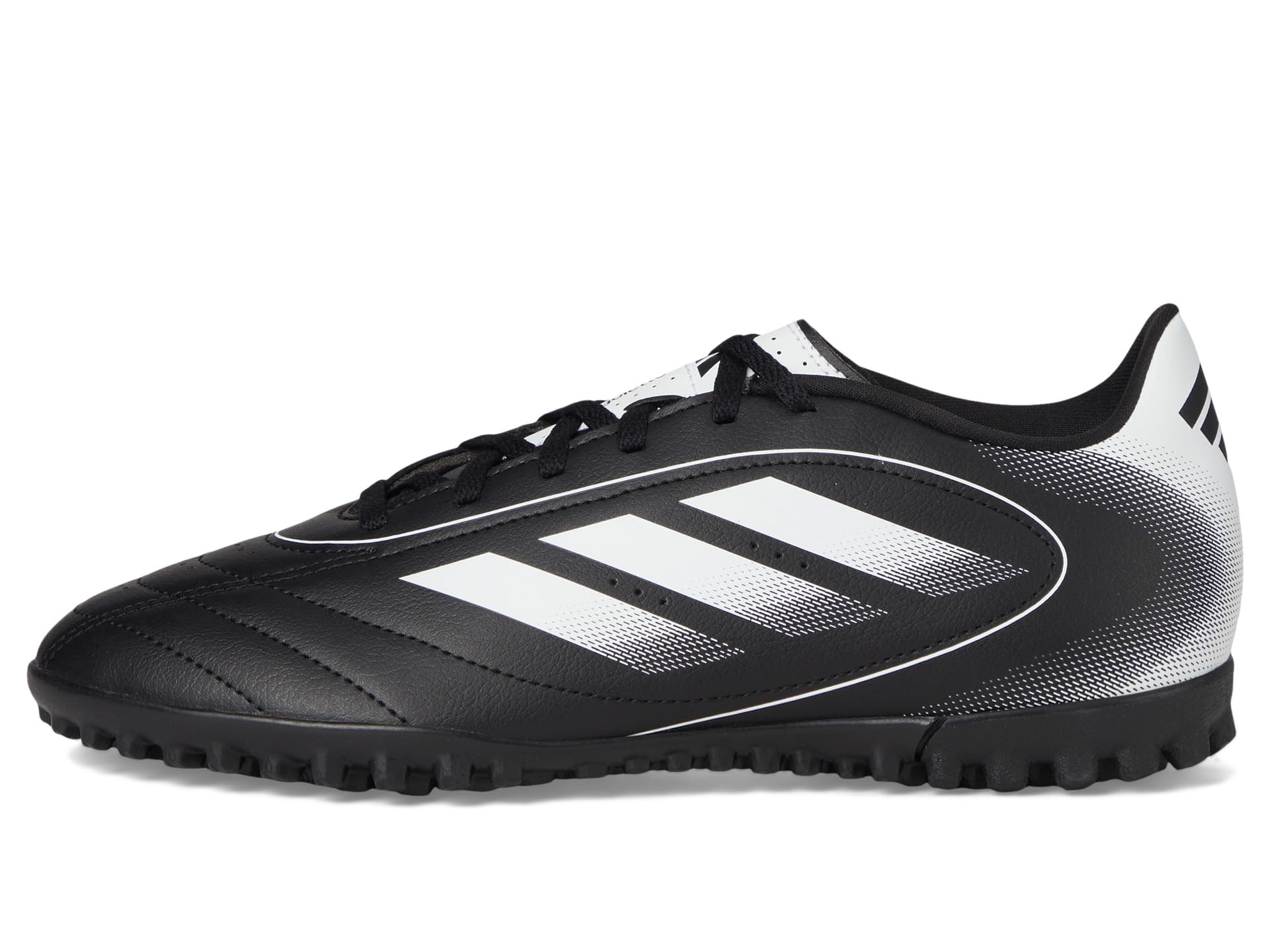 Кроссовки Unisex adidas Goletto IX Turf Soccer Cleats, цвет Black/White/Black — фото 4