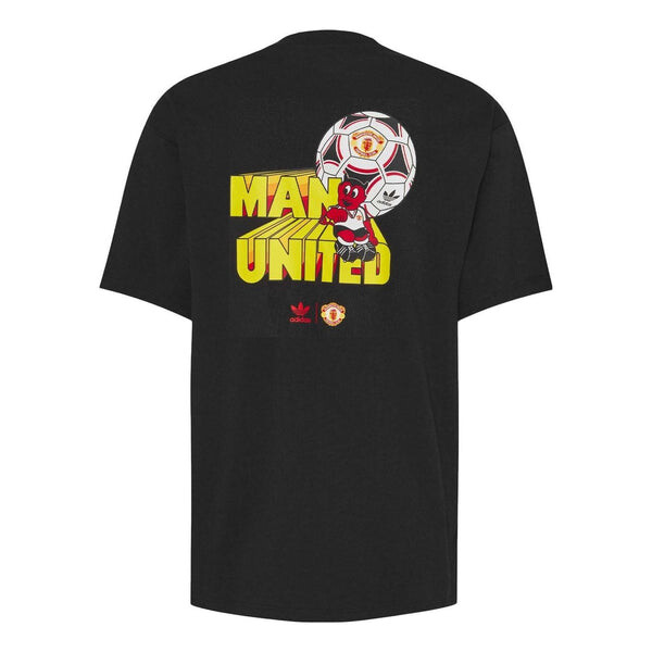 

Футболка adidas Original Manchester United Graphic Tee 'Black', черный