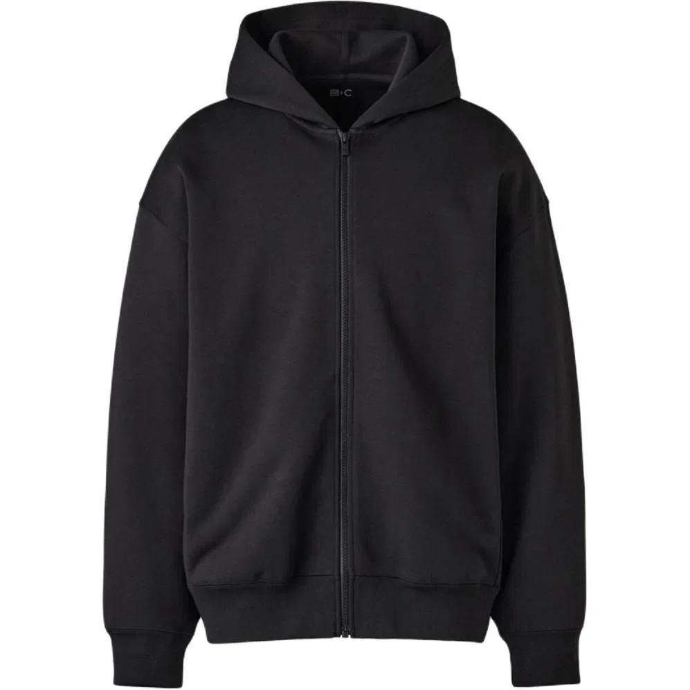Свитшот UNIQLO C коллекция с капюшоном черный