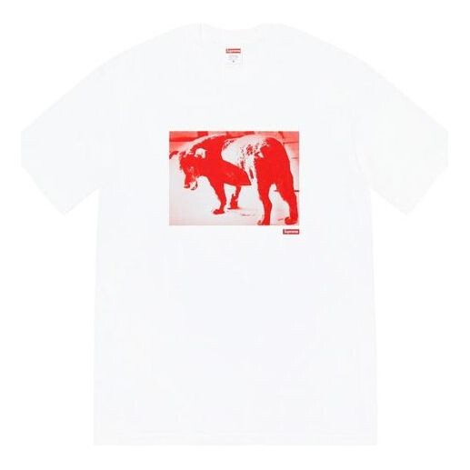 

Футболка Supreme SS22 Week 19 Daid Moriyama Dog Tee Printing Round Neck Short Sleeve Unisex Black, черный