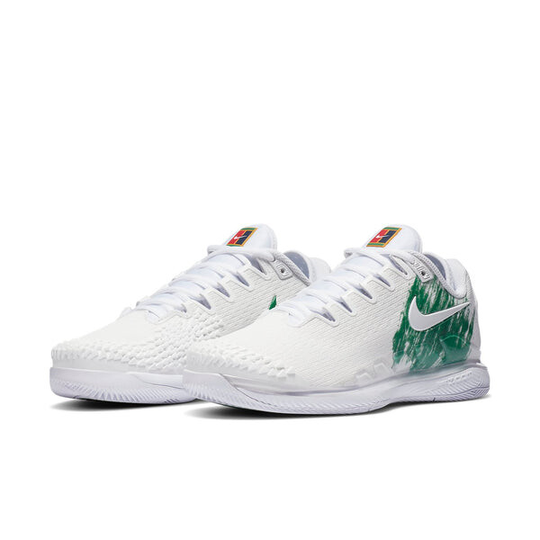 Кроссовки air zoom vapor x knit 'white gorge green' Nike, белый — фото 3