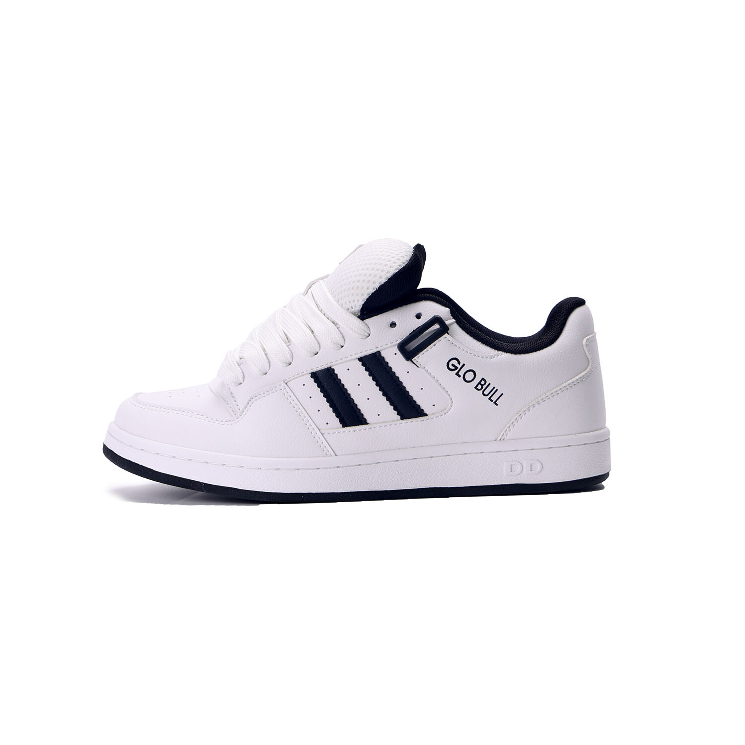 

Кроссовки GLO BULL Skateboarding Shoes Unisex Low-top Black, белый/черный
