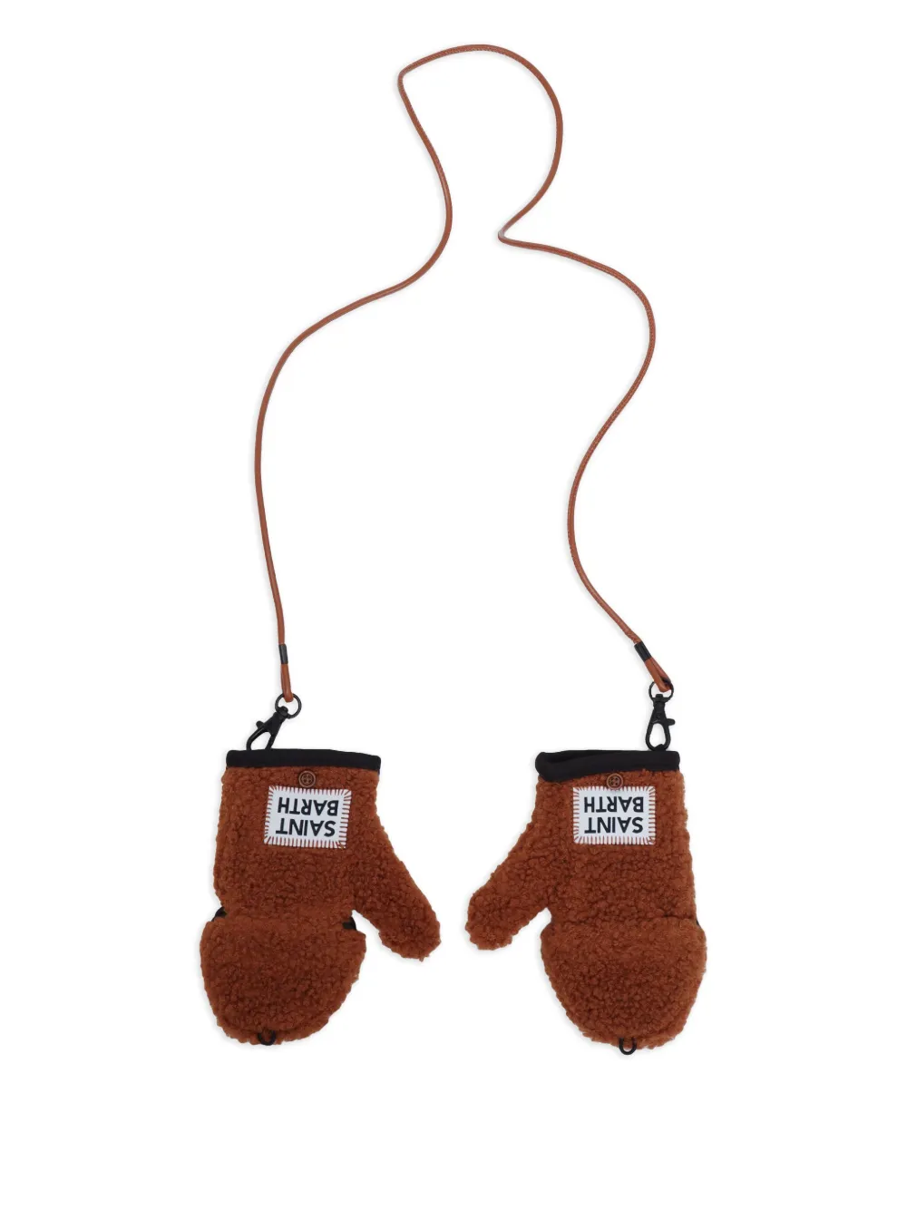 

Варежки из шерпы MC2 Saint Barth Kids, оранжевый
