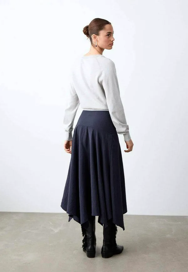 Подростковая плиссированная юбка Mango Kids, Royal Blue — фото 2