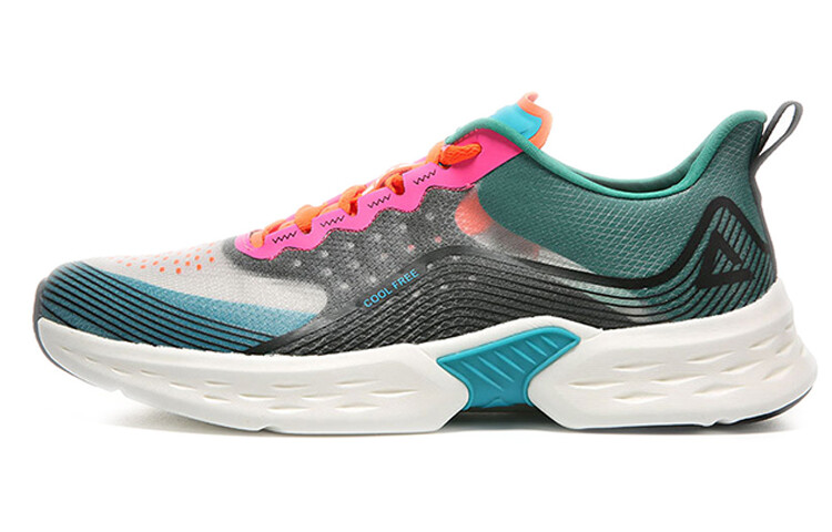 

Кроссовки мужские Flick 001 Low-top черные/небесно-голубые Peak