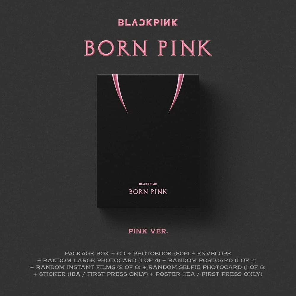 

Диск CD BORN PINK [Standard CD Boxset – Version A / PINK] - Blackpink