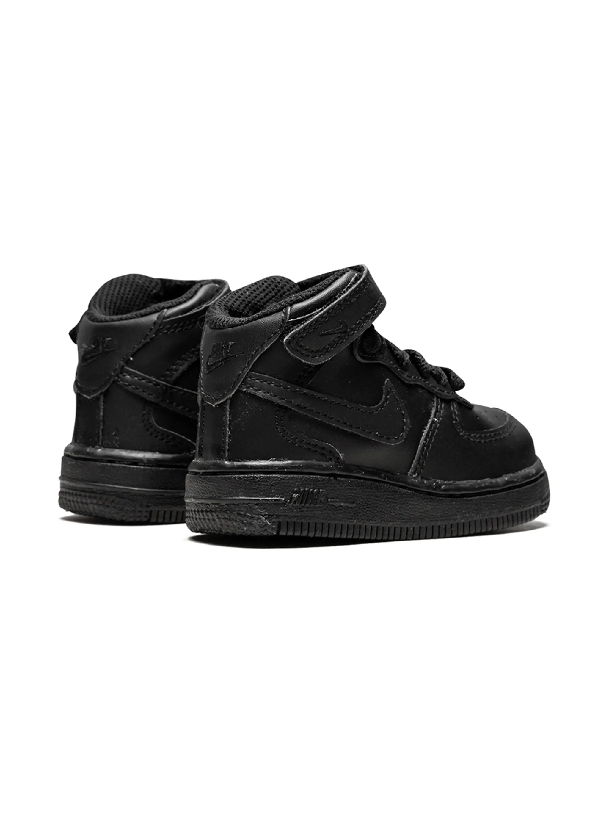 Кроссовки Force 1 Mid Nike Kids, черный — фото 3