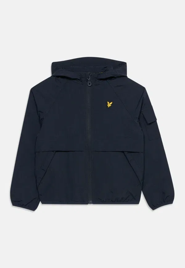Ветровка с капюшоном Lyle & Scott, темно-синий — фото 4
