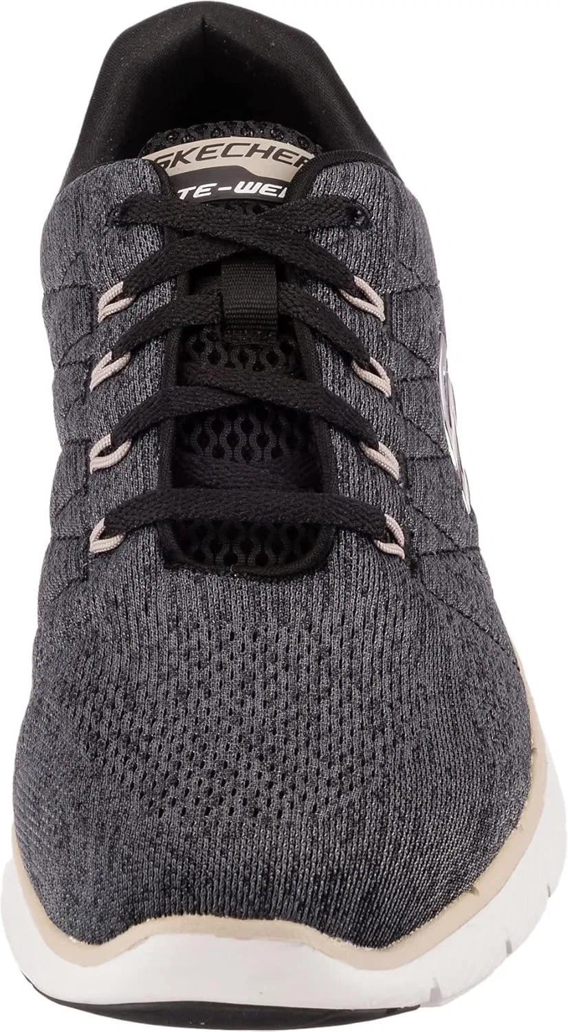Мужские кроссовки Skechers Flex Advantage 3.0 Stally, Black Mesh Trim — фото 3
