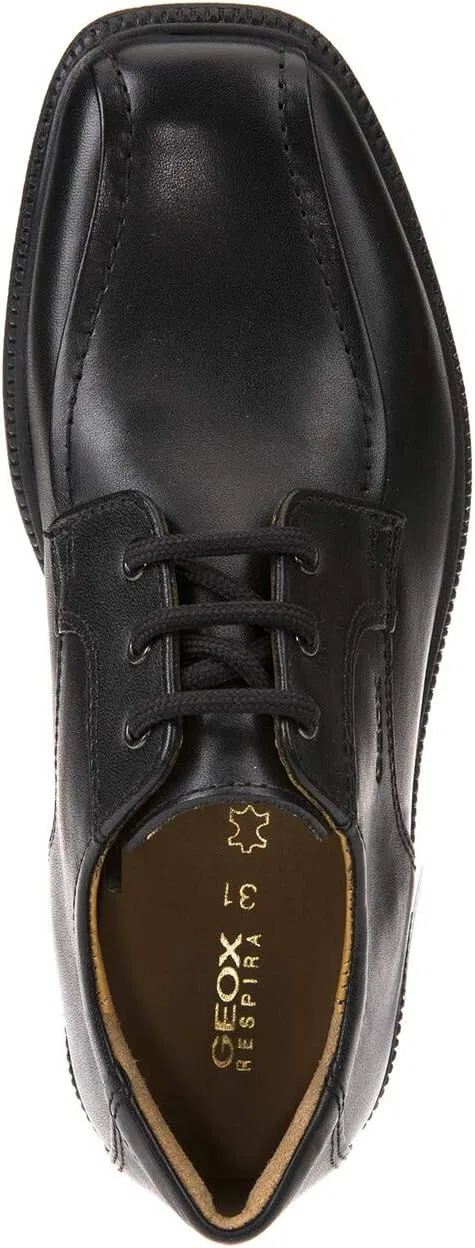 Туфли Geox Boys' Jr Federico H Shoes, Black — фото 4
