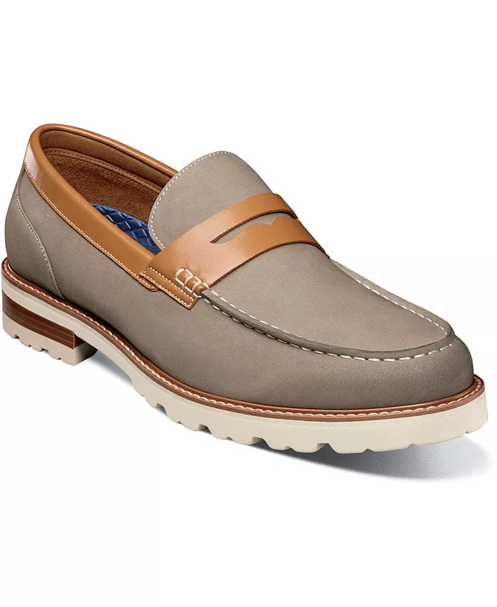 

Мужские лоферы Renegade Moc Toe Penny Florsheim, серый