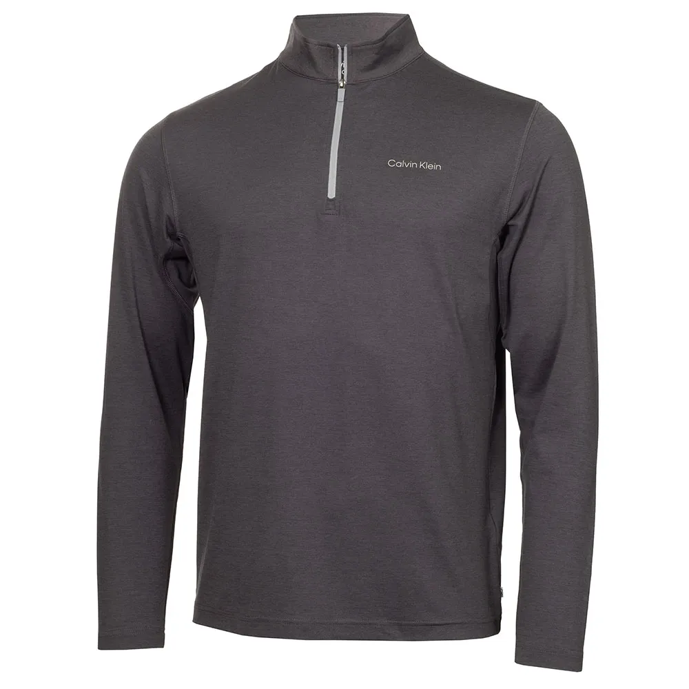 

Толстовка Calvin Klein Golf Newport half zip, серый