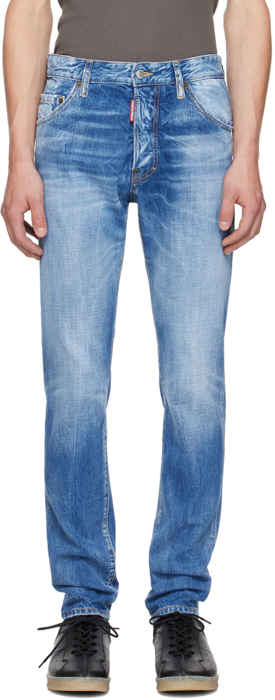 

Синие джинсы Cool Guy Dsquared2, темно-синий