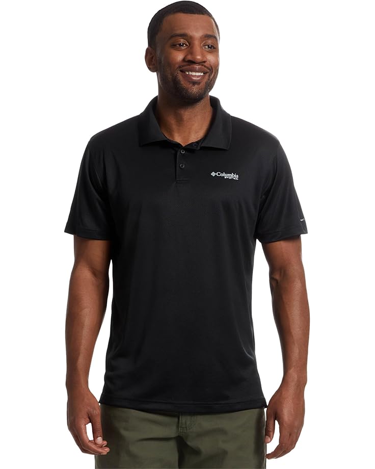 

Рубашка поло Columbia PFG Solar Stream Polo, черный