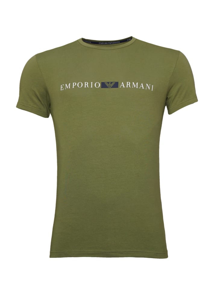 

Футболка Emporio Armani, зеленый