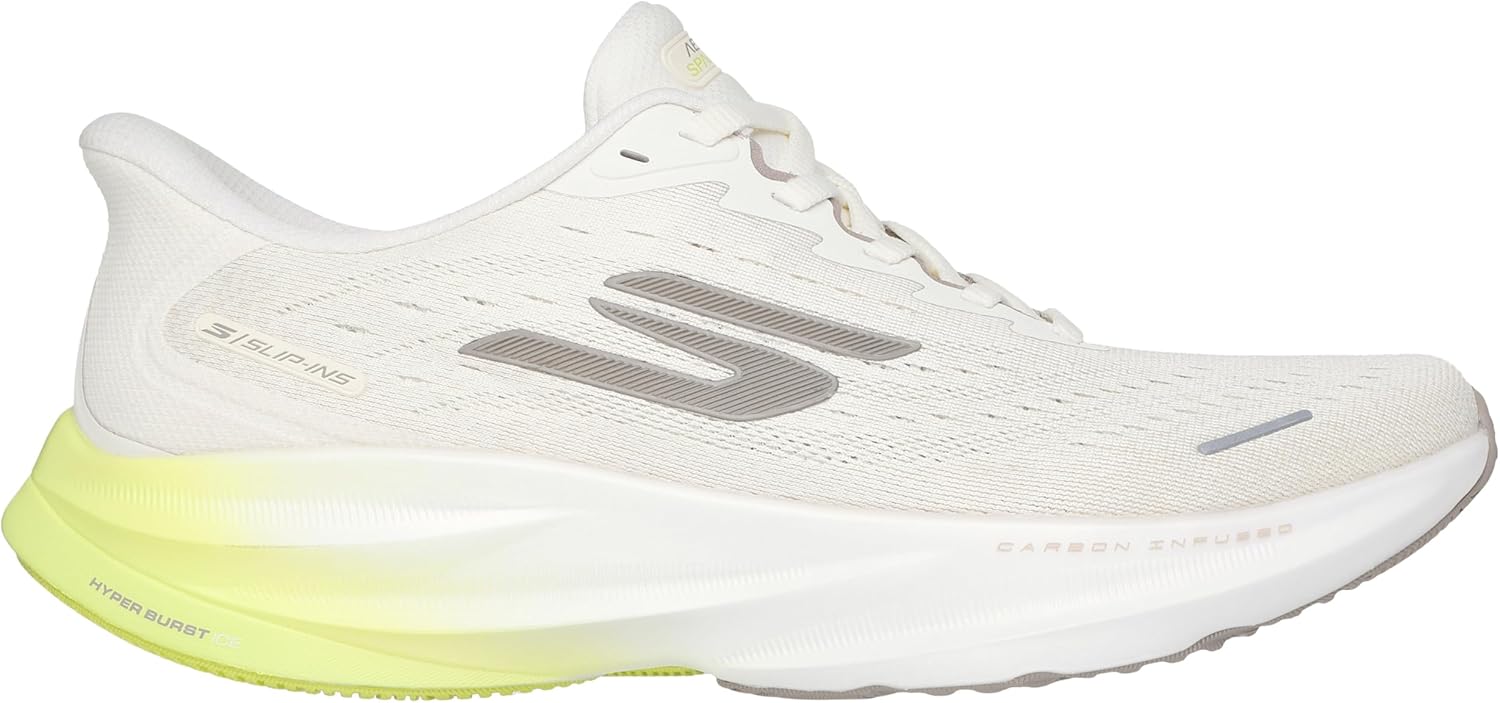 Мужские слипоны Skechers Aero Spark без шнурков, слоновая кость — фото 4
