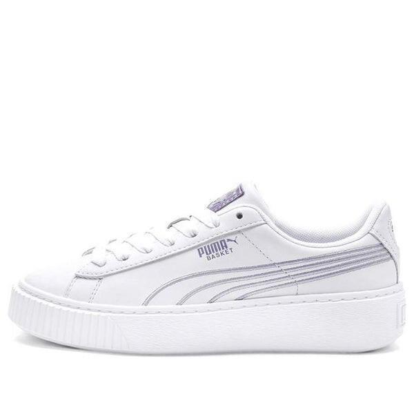 Кроссовки platform twilight high-heeled shoes Puma, белый