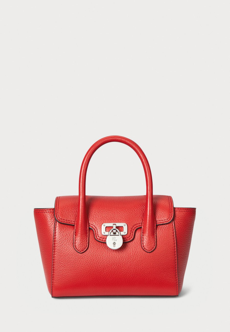 

Сумка Lauren Ralph Lauren PEBBLED LEATHER SMALL TANNER SATCHEL, Bright Vermillion/Red