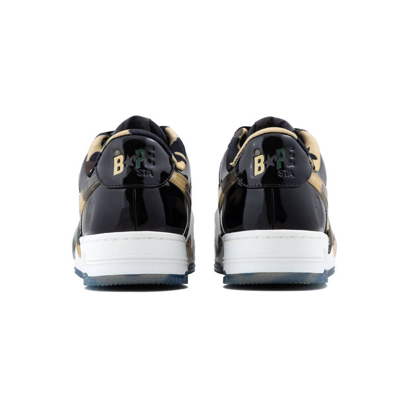 Низкие скейтерские кроссовки мужские A BATHING APE, черный — фото 4