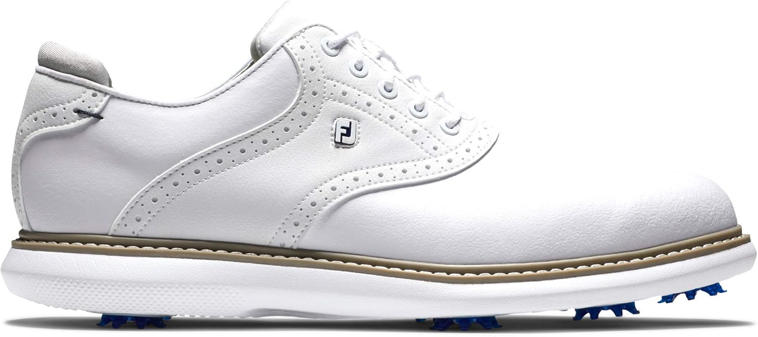 Мужские гольф-туфли FootJoy Traditions, белый — фото 2