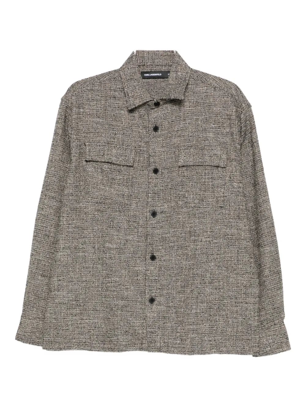 

Рубашка с длинными рукавами Karl Lagerfeld, черный