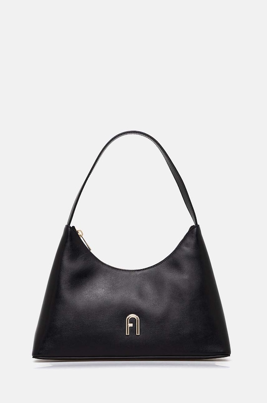 

Кожаная сумка Furla, черный