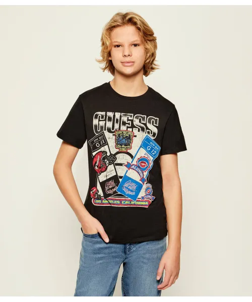 

Футболка Regular fit Guess, черный