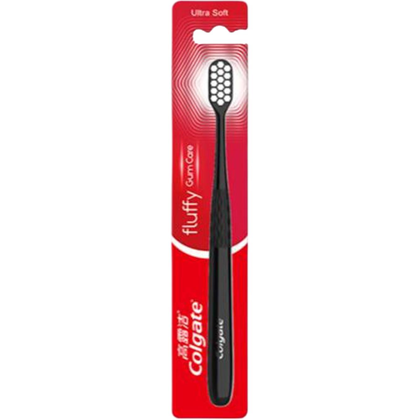 

COLGATE Мягкая и шелковистая зубная щетка для защиты десен очищающая Black/Red