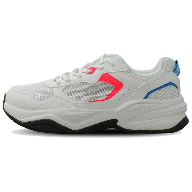 

361° Износостойкие низкие повседневные кроссовки Men's White Red