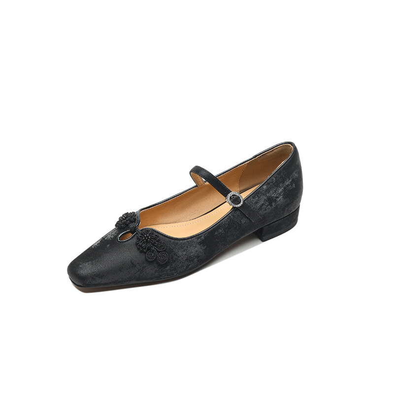 

Туфли Bai Shiting Mary Jane Shoes Women's, цвет Apricot