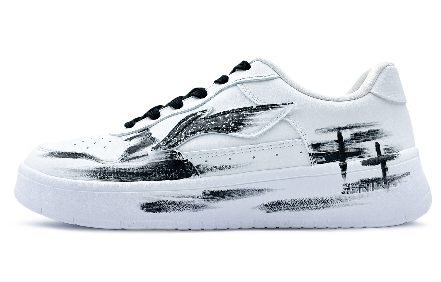 

LINING Кроссовки Low Top Skateboard Shoes для мужчин, черные, износостойкие и легкие, для катания на понтонных лодках