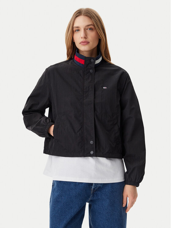 

Переходная куртка стандартного кроя Essential DW0DW20439 Tommy Jeans, черный