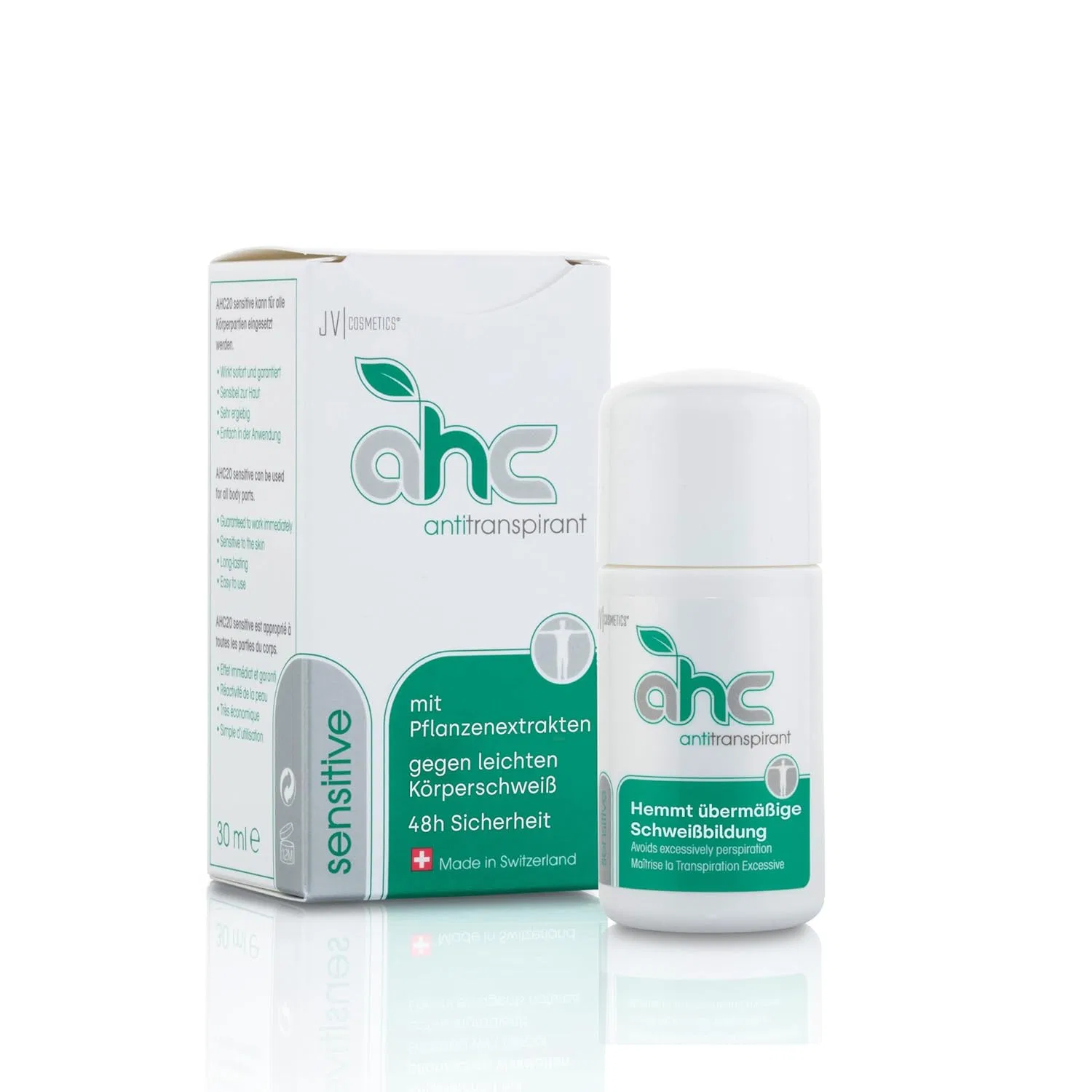 Дезодорант-антиперспирант AHC sensitive для чувствительной кожи Jv Cosmetics