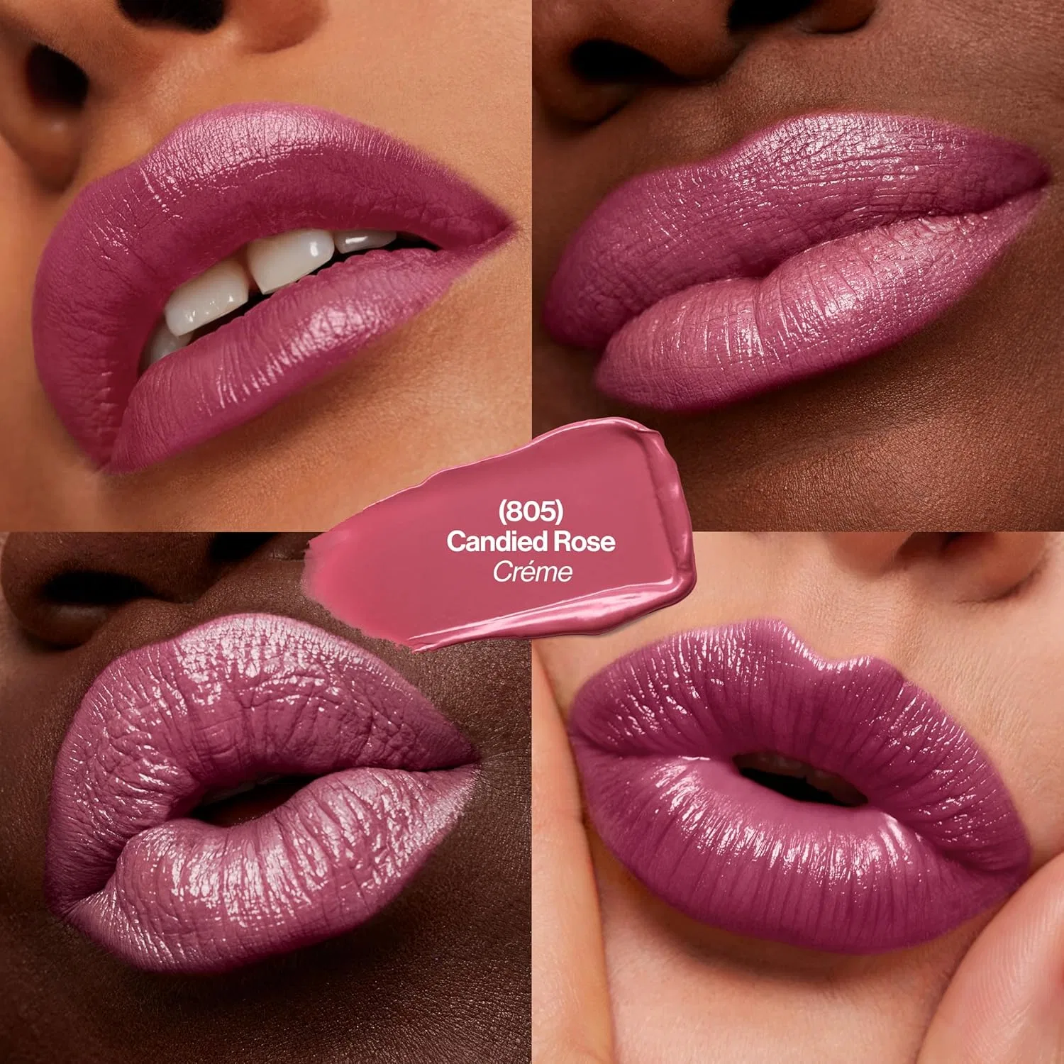 Помада кремовая Revlon Super Lustrous, оттенок 805 Candied Rose, 4.3 г — фото 2