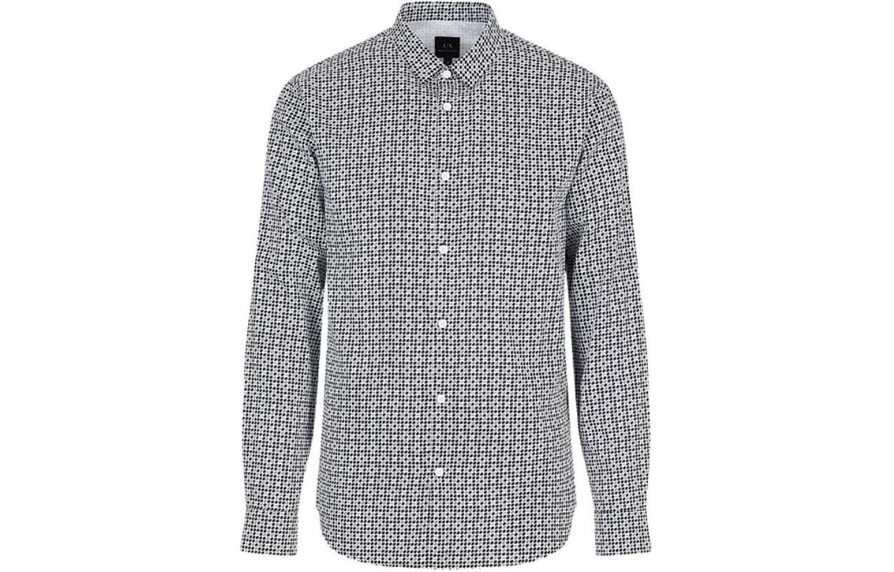 

Рубашка мужская серая Armani Exchange, серый
