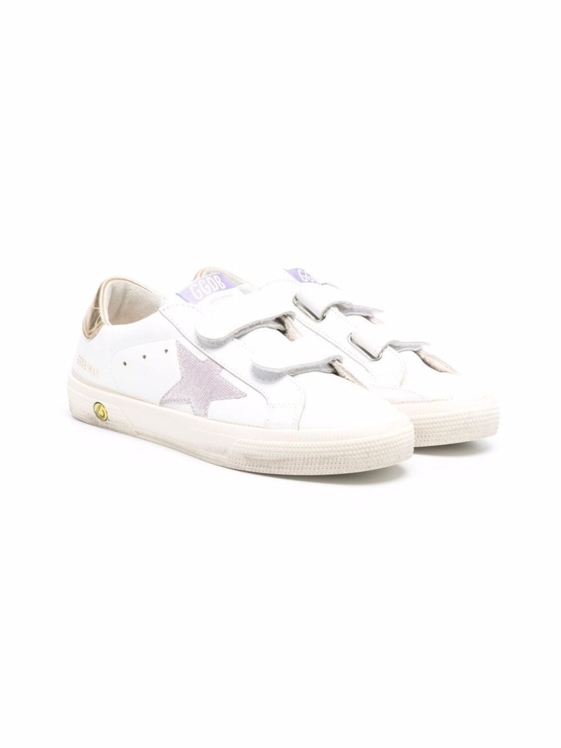 

Golden Goose Kids кеды May School, белый