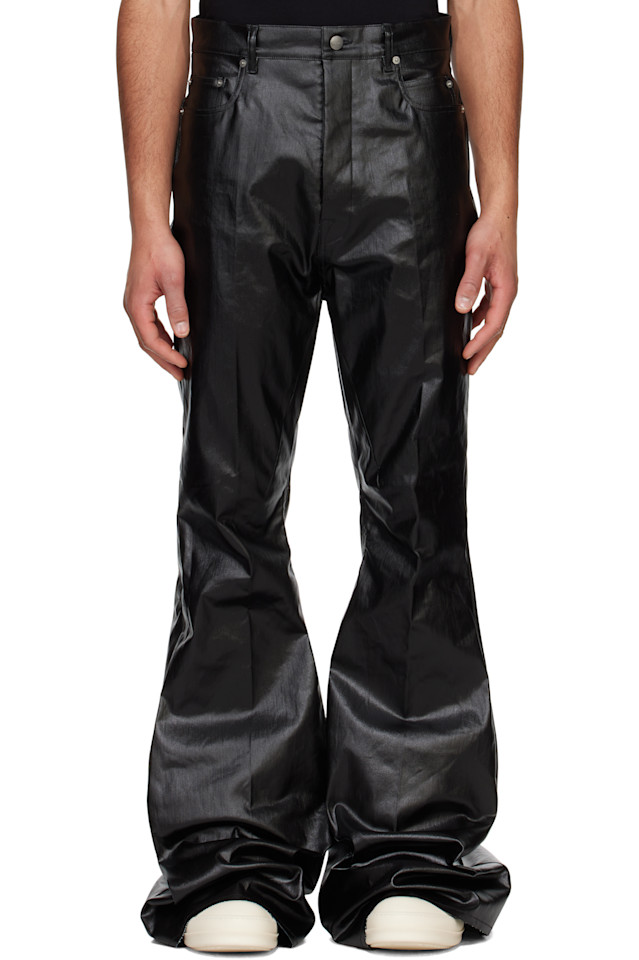 

Голливудские джинсы Bolan с расклешенными штанинами Rick Owens, черный