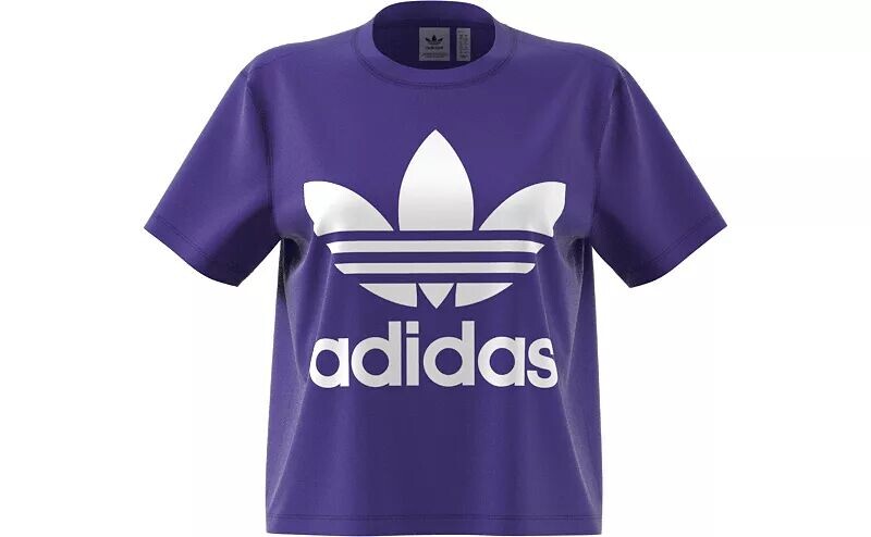 

Женская футболка свободного кроя Adidas Originals Adicolor с трилистником