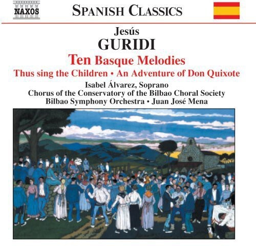 

CD диск Guridi / Alvarez / Mena / Bilbao Symphony: 10 Basque Melodies