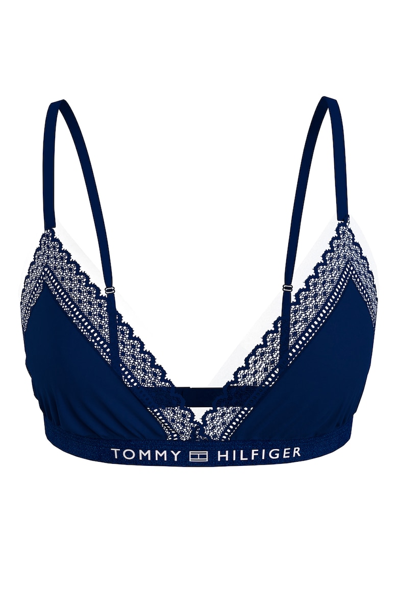 

Бюстгальтер с треугольными чашками Tommy Hilfiger, синий