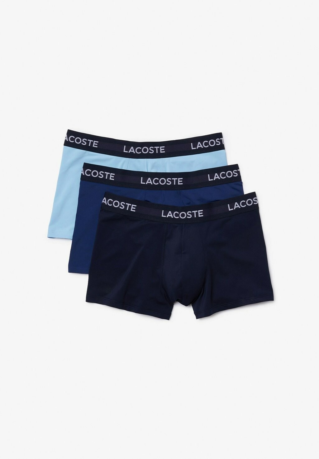 

Трусы Sports Underwear 3 Pack Lacoste Sport, синий морской/бле морской/голубой