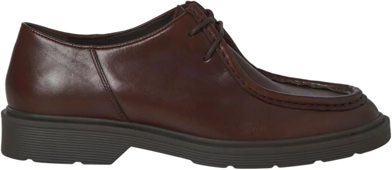 Мужские кожаные мокасины JJ & JONES Jfwaustin JACK & JONES, Brown Stone — фото 2