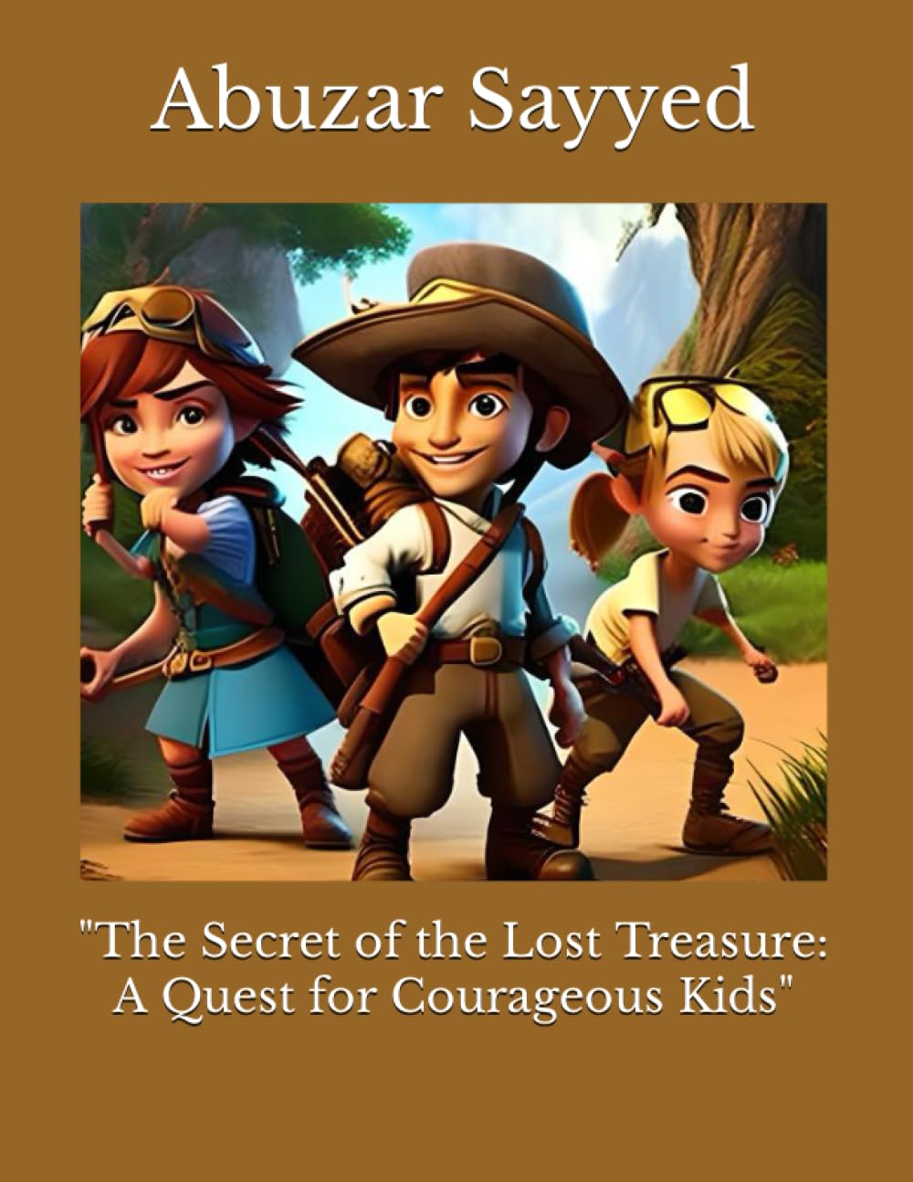

"The Secret of the Lost Treasure: A Quest for Courageous Kids" (Independently published)