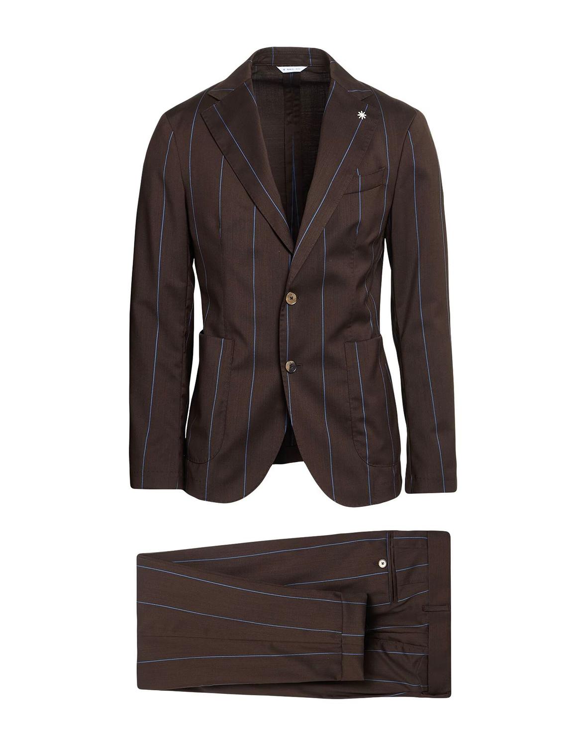 

Костюм Marzotto For Manuel Ritz Manuel Ritz, темно-коричневый