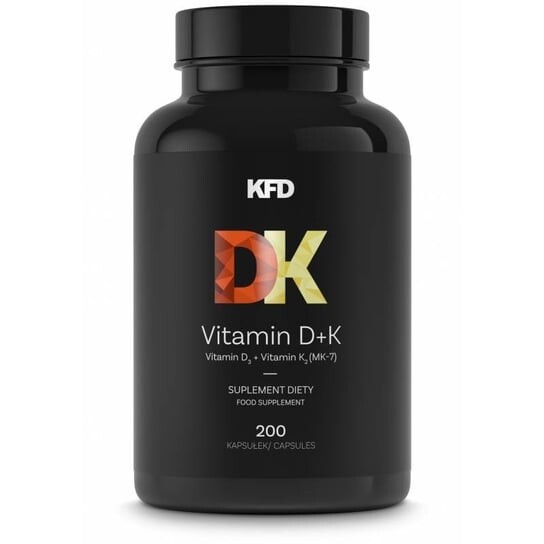 

KFD Витамин D3+K2 (МК-7 С Натто) - 200 Капсул Здоровые кости