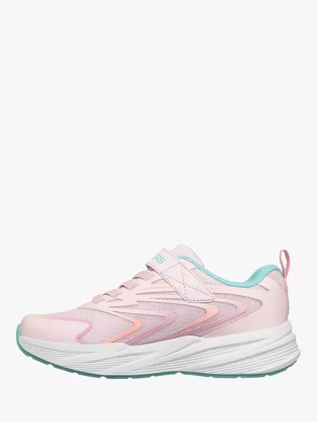 Детские кроссовки Microspec Tread Trainers, розовые/разноцветные Skechers — фото 2